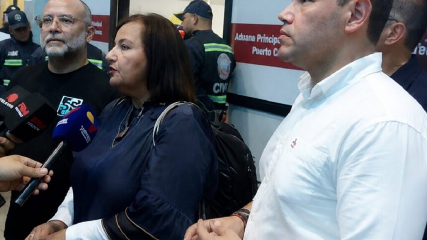 Dinorah Figuera arribó a Venezuela para iniciar diálogo con el Ejecutivo 1 Dinorah Figuera