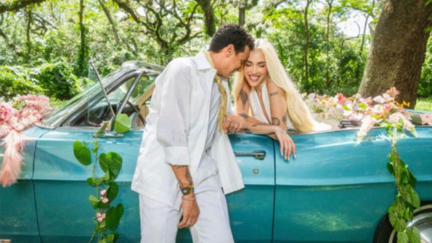 Elena Rose y Silvestre Dangond