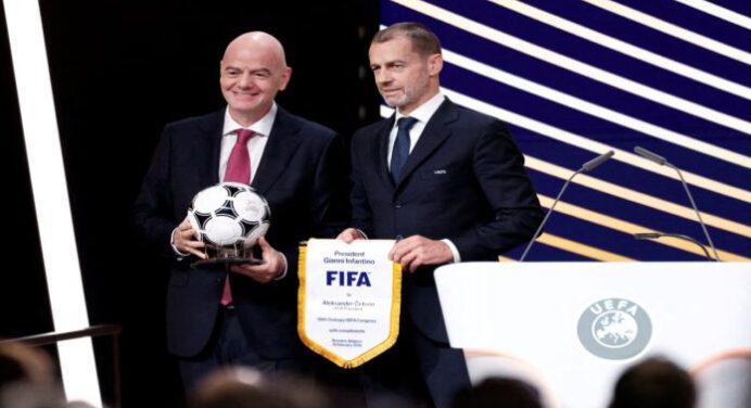 Ceferin no se postulará a la presidencia de la FIFA