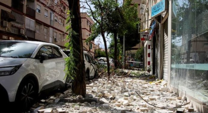 En Granada: Siete terremotos consecutivos dejan tres heridos leves