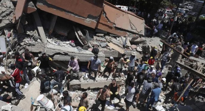 Colombia llega a 281 muertos por el terremoto