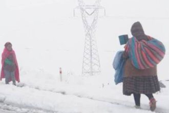 fuertes nevadas