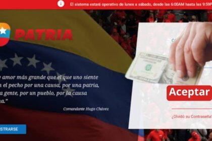 Patria deposita plata