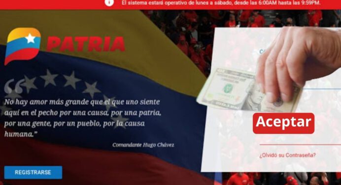 PATRIA deposita plata en las cuentas de varios beneficiarios este 21-agosto