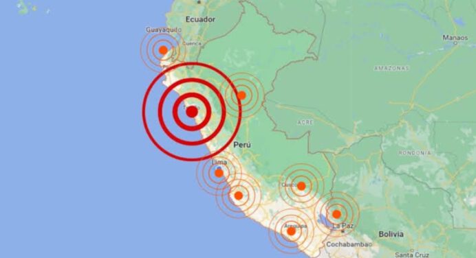 Dos sismos se registraron en Perú la madrugada de este viernes