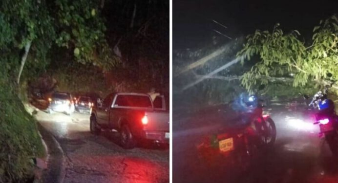 Deslizamiento de tierra en Choroní obliga el cierre parcial en la vía