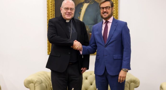 Diálogo por la paz: Canciller y nuncio apostólico establecen alianzas