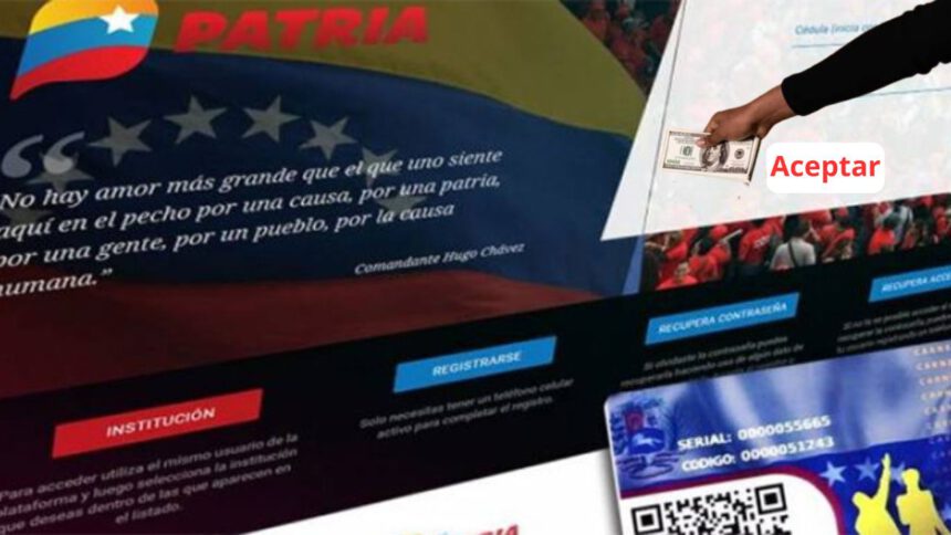 Una nueva entrega de la plataforma PATRIA se activ贸 este 5-agosto 1 entrega de la plataforma PATRIA