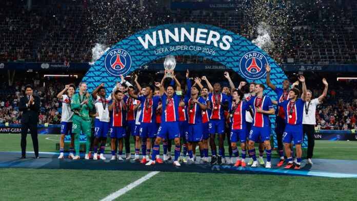 El PSG sumó otra Supercopa de Europa a sus vitrinas 1 PSG