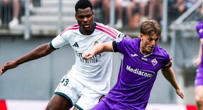 Real Madrid empató con Fiorentina al comenzar gira de pretemporada
