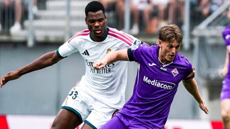 Real Madrid empató con Fiorentina al comenzar gira de pretemporada 1 Real Madrid