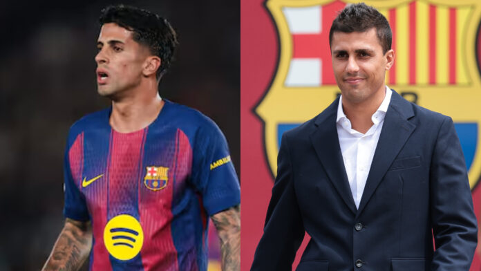 Rodri y Joao Cancelo pasaron reconocimiento médico con el Barcelona 1 Joao Cancelo y Rodri