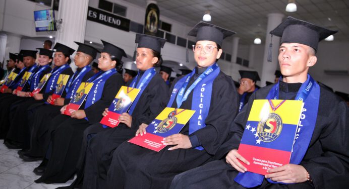 Unes Monagas gradúa a 495 nuevos profesionales de la seguridad ciudadana
