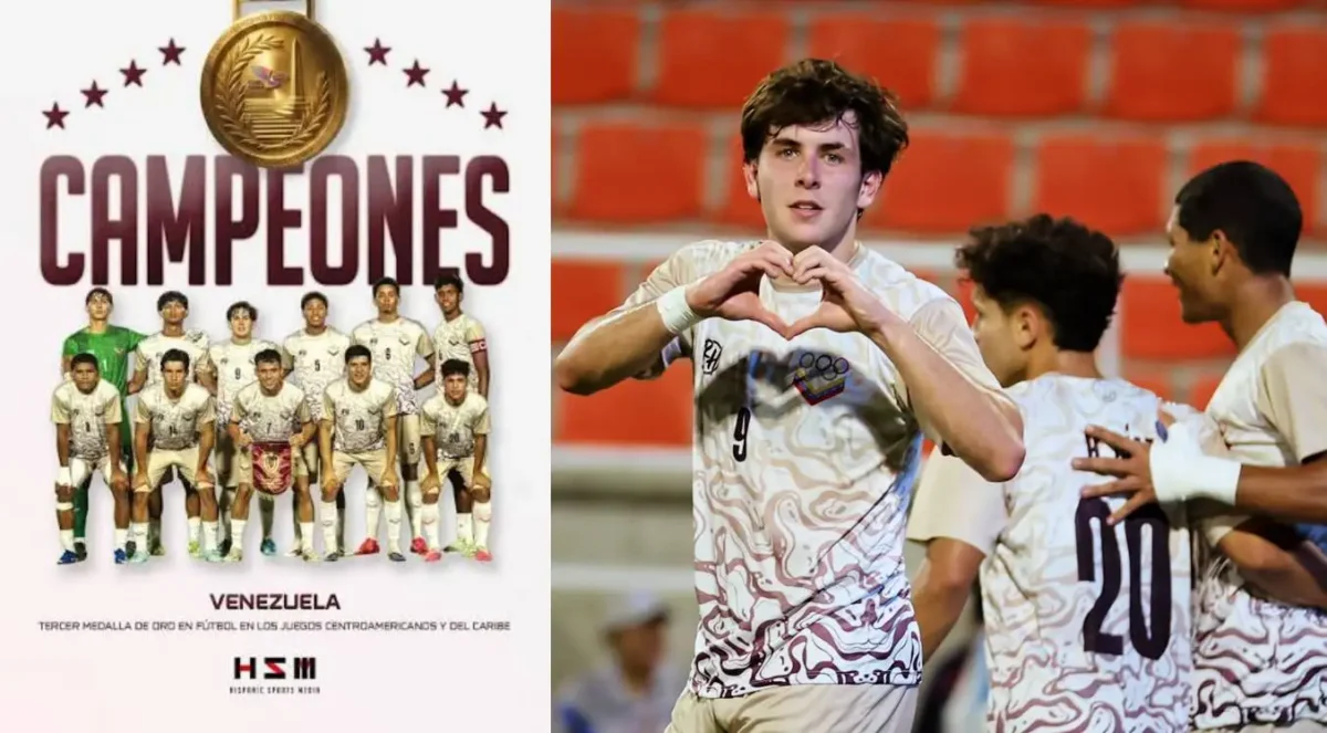 La Vinotinto le ganó a México la final por el oro en Centroamericanos de Santo Domingo 2 Vinitinto campeon