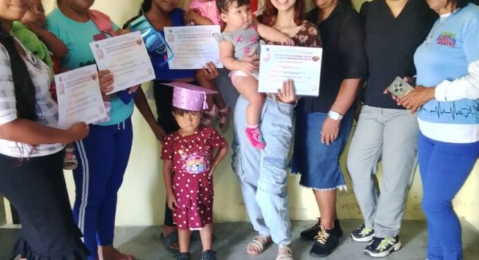 Realizan 19 actos de lactogrados en Monagas para asegurar la salud infantil
