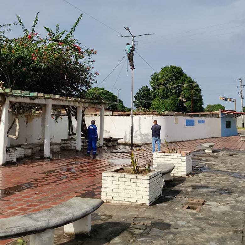Alcaldía impulsa plan de alumbrado público para espacios más seguros en Santa Bárbara 2 alumbrado2 1