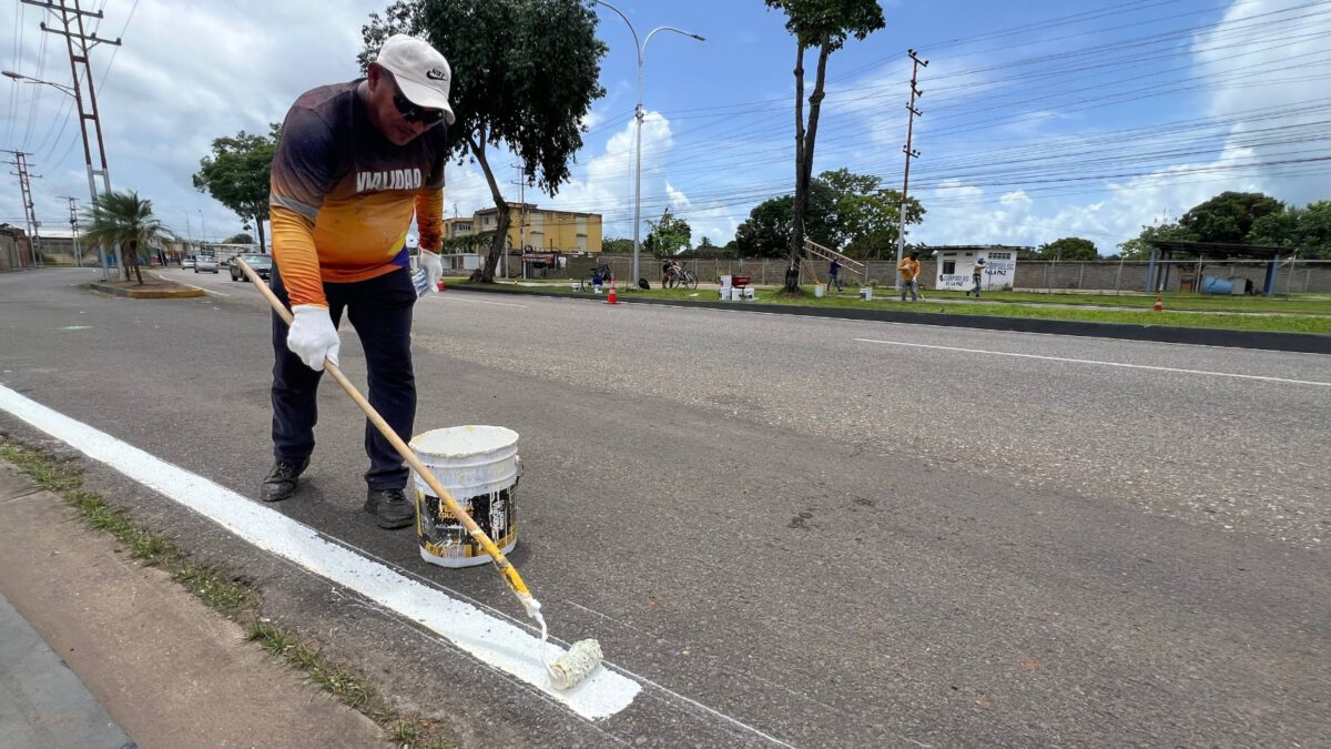 Ana Fuentes inspecciona avances en la modernización de la Avenida Libertador 2 avenida1