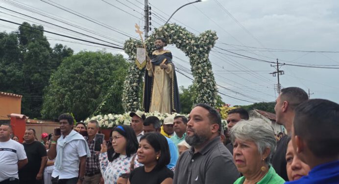 Caicara rindió tributo a su patrono Santo Domingo de Guzmán