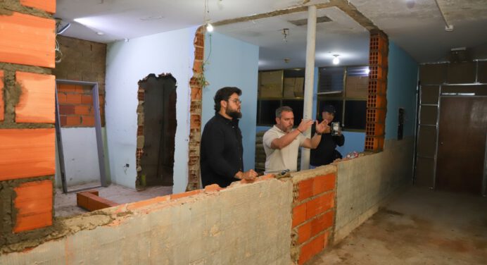 Gobernador Luna inspecciona avances de la rehabilitación del Centro Cardiovascular