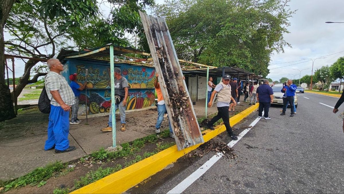 Alcaldía realiza despeje de áreas públicas en la Avenida El Ejército de Maturín 4 despeje4