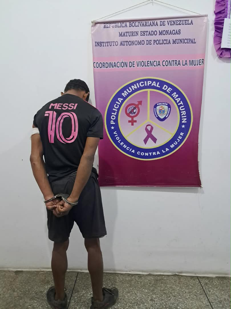 Polimaturín detuvo a sujeto por agredir a su pareja 1 detenido