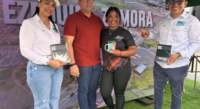 Alcalde Oscar Cedeño acompañó la II Expo Venta Punta de Mata 2026