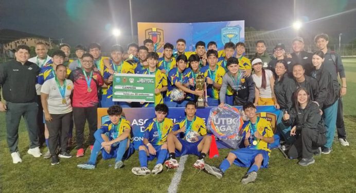Academia de Fútbol Centro Español se corona campeona de la Liga Premium Sub-18