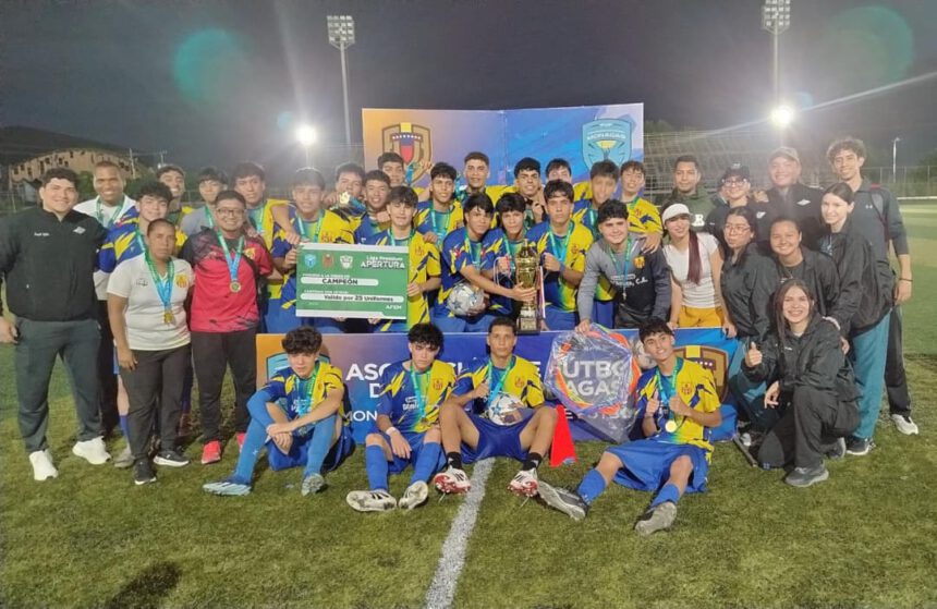 Academia de Fútbol Centro Español se corona campeona de la Liga Premium Sub-18 1 ganadores
