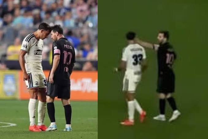 Messi recibe multa de la MLS por su altercado con un jugador del Philadelphia Union 2 Messi