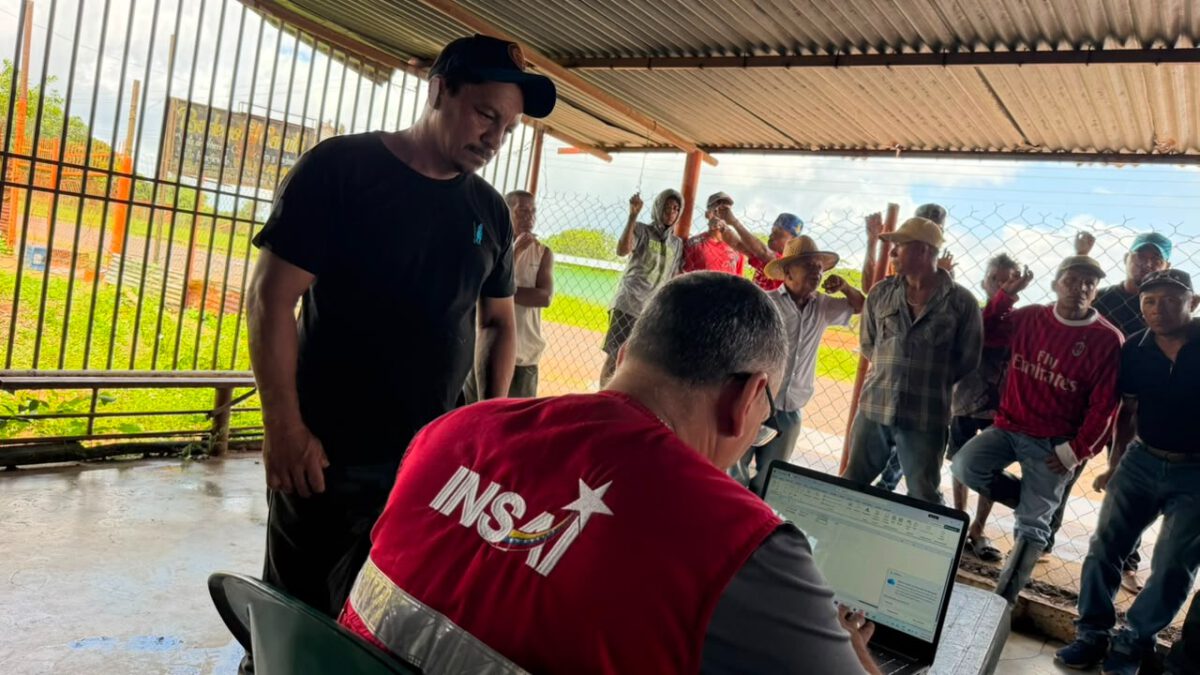 Realizan jornada sanitaria e inscripción en el Sigesai para productores en Cedeño 4 insai4