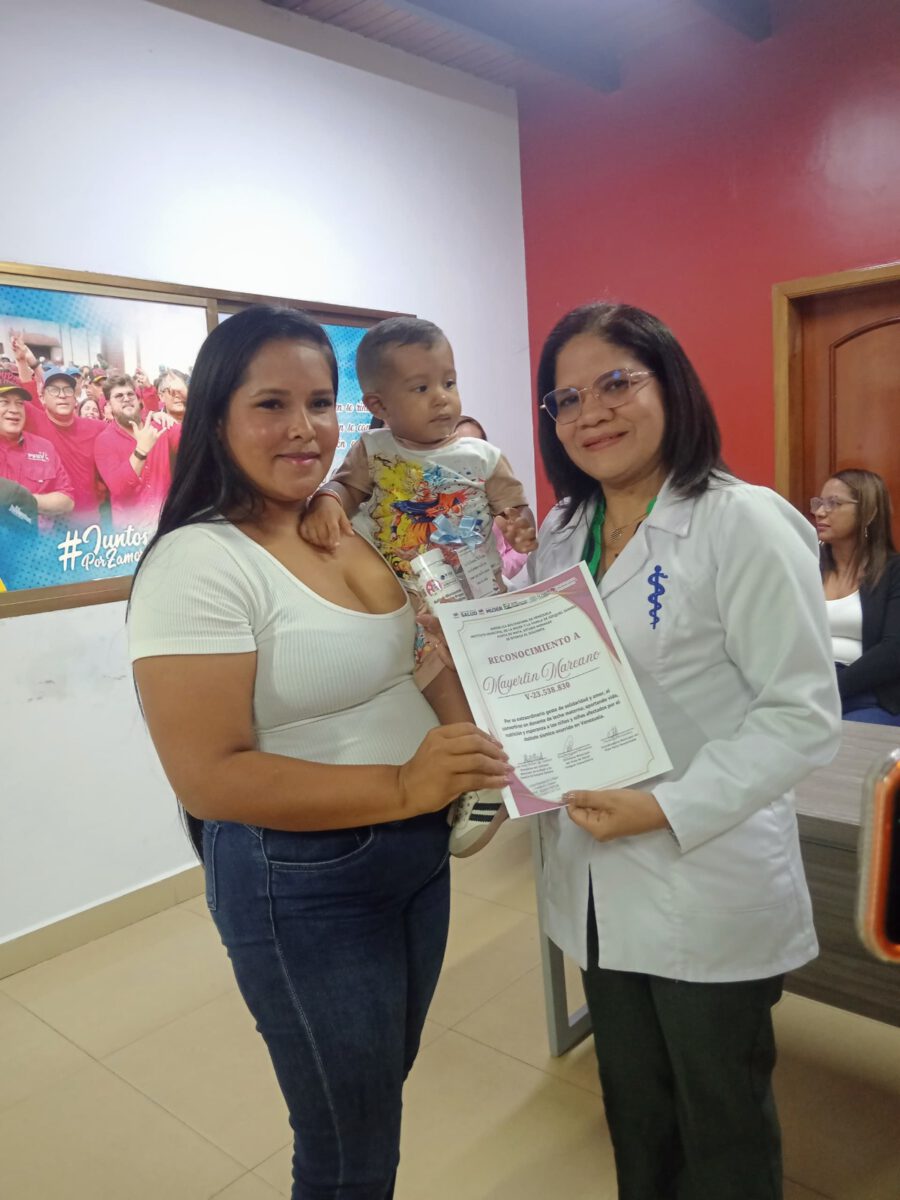 Certifican a 14 niños zamoranos que han recibido lactancia materna exclusiva 2 lactancia22
