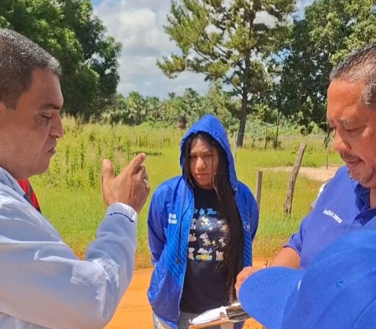 Inician mediciones para plan de asfaltado en la parroquia Chaguaramas 2 libertador2