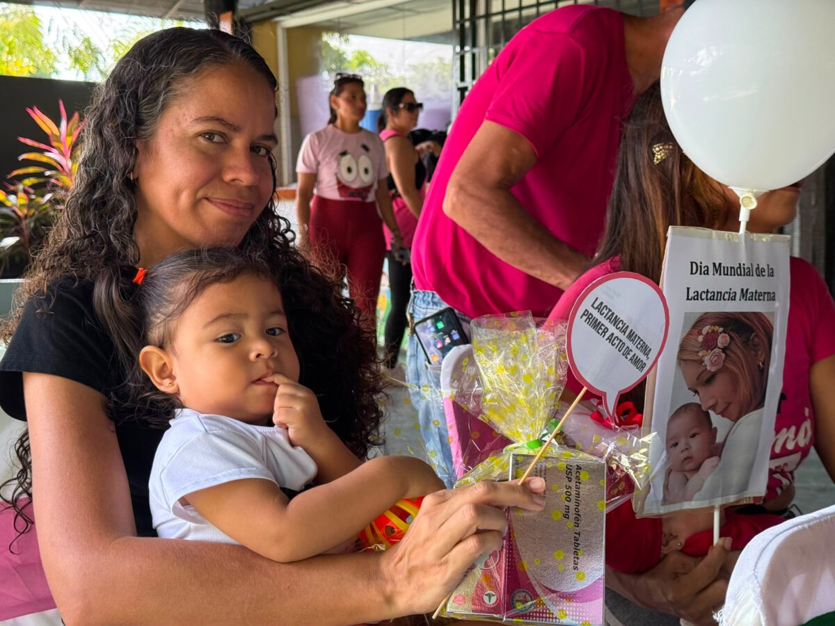 Madres son homenajeadas en el marco de la semana de la Lactancia materna 5 madres5