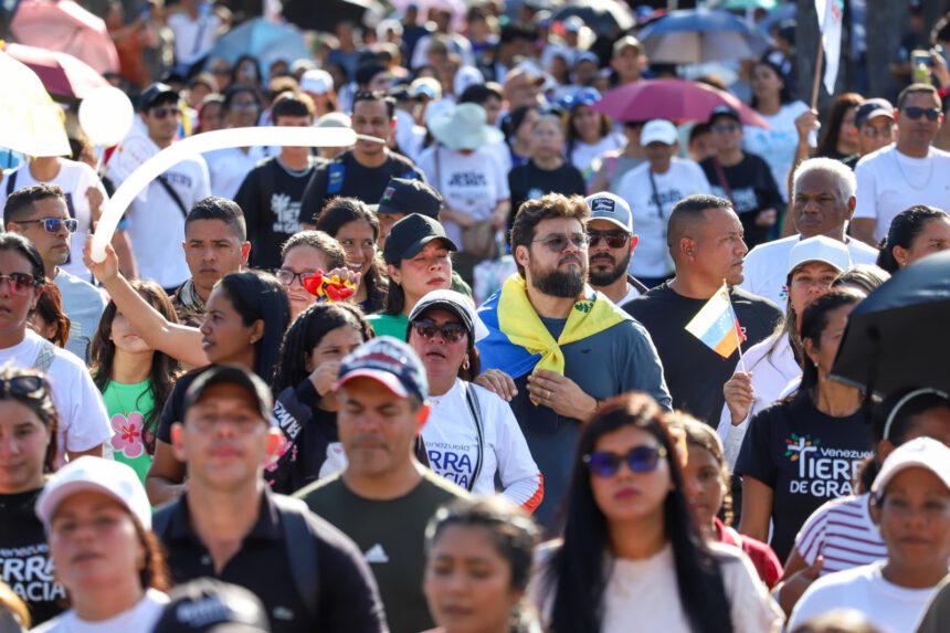 "Marcha para Jesús" ratifica la fe y esperanza de los monaguenses 1 marcha