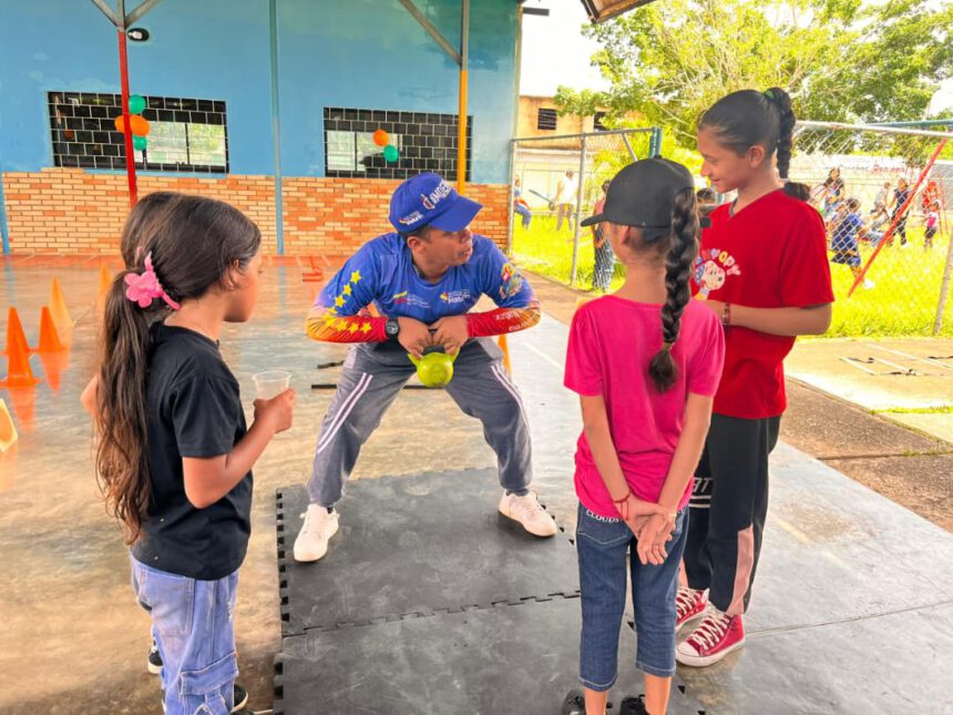 Impulsan actividad física en Las Cocuizas y La Muralla 1 Maturín