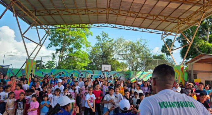 Santa Bárbara arrancó con entusiasmo Plan vacacional «Venezuela Ríe 2026”