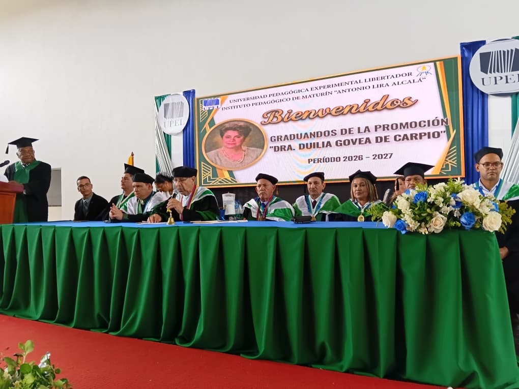 UPEL Maturín confirió títulos a 142 nuevos profesionales en Educación 8 presidio 1