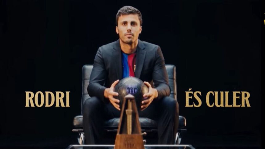 Barcelona FC hace oficial el fichaje de Rodri 1 Rodri