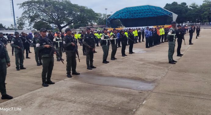 Despliegan más de 200 funcionarios en operativo de seguridad en Maturín