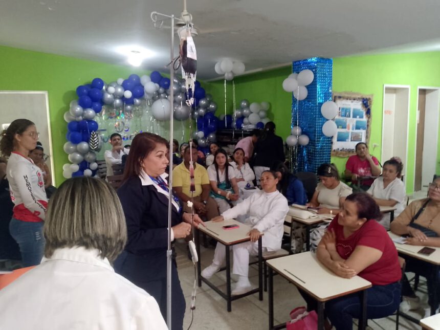 Dictan taller sobre terapia transfusional a enfermeros en Monagas 1 taller