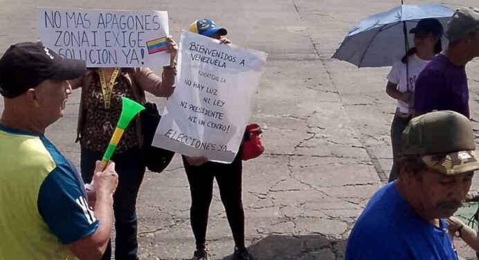 Vecinos de sectores de la Zona Industrial obstinados ante constantes apagones