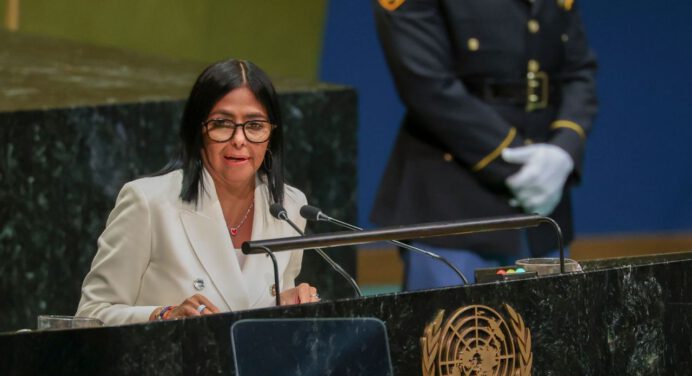 Delcy Rodríguez en la ONU: Venezuela inició transformación democrática para su renacer