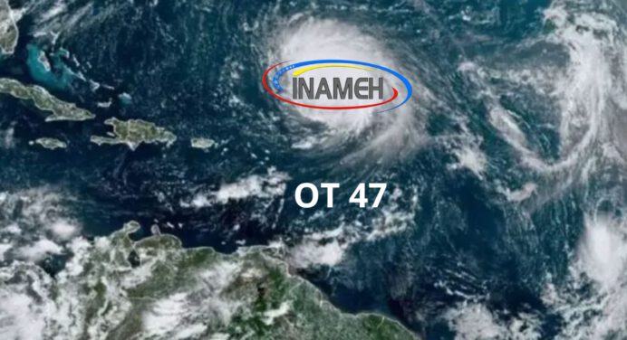 Onda Tropical número 47 se aproxima por el oriente venezolano