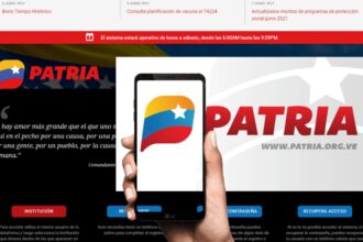 Desembolso en PATRIA