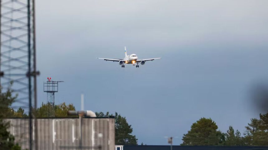 El avión de Zelenski casi es impactado por un dron en su vuelo a Oslo 1 Zelenski