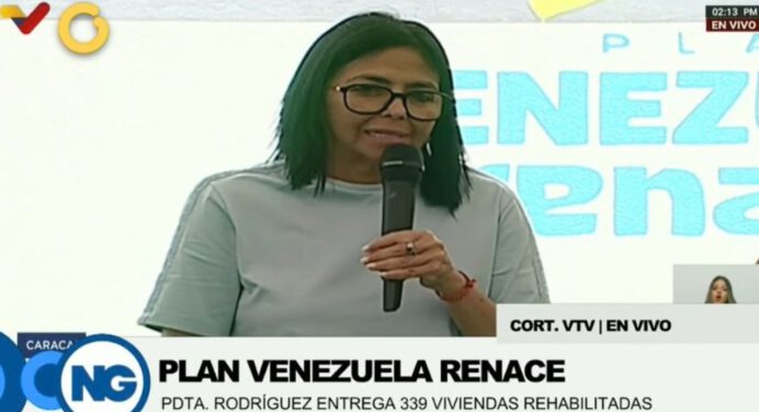 Presidenta Delcy Rodríguez entrega 339 viviendas en Caracas, Aragua y La Guaira