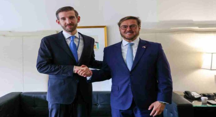 Reunión del canciller con subsecretario de EE.UU para Asuntos del Hemisferio Occidental