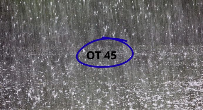 Llegada de la onda tropical 45 en horas de la tarde traerá lluvias este 2-sept