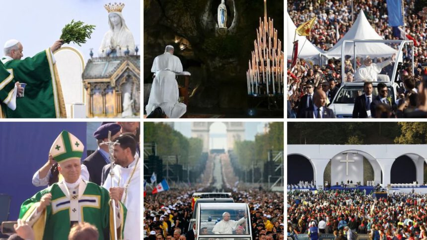 En Francia León XIV alza la voz por la vida y las víctimas de abusos 1 Papa en Francia