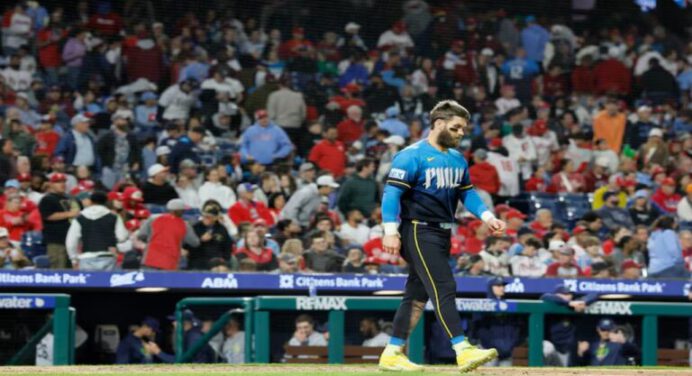 Filadelfia perdió su tercer juego seguido 